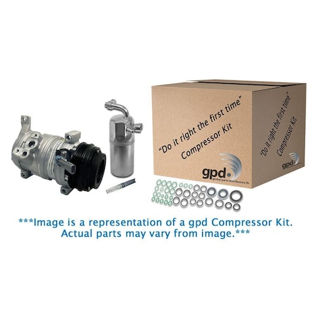 Gpd COMPRESSOR KIT PRE-BOXED 9621604PB
